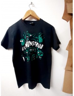 Camiseta negra El Monstruo